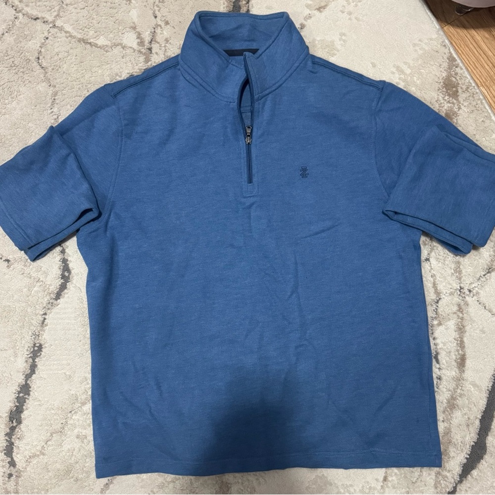Izod Blue Short Sleeve Polo Shirt
